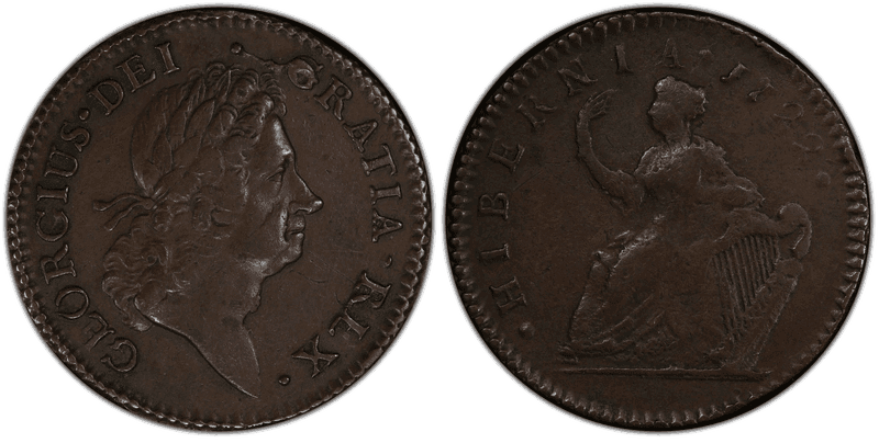 1722 1/2P Hibernia