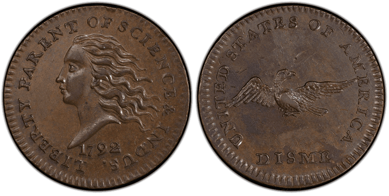 1792 Dime Pattern - J-11, Special Strike
