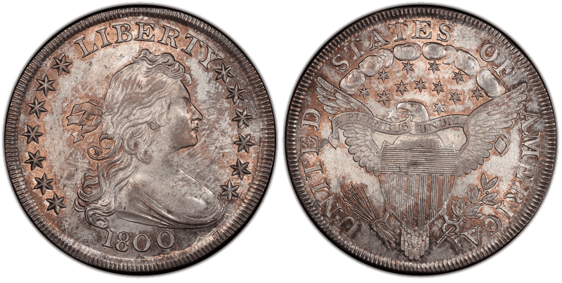 1800 Draped Bust Dollar - AMERICAI