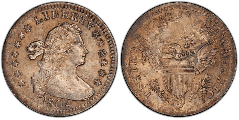 1802 Draped Bust Half Dime