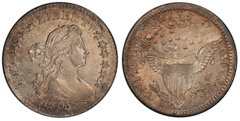 1805 Draped Bust Half Dime