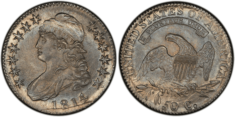 1814 Capped Bust Half Dollar