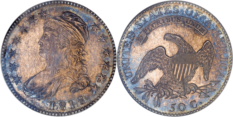 1818 Capped Bust Half Dollar
