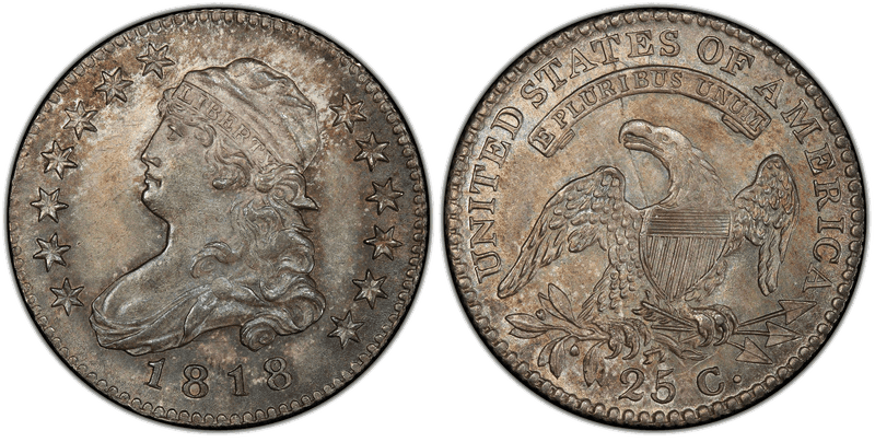 1818 Capped Bust Quarter