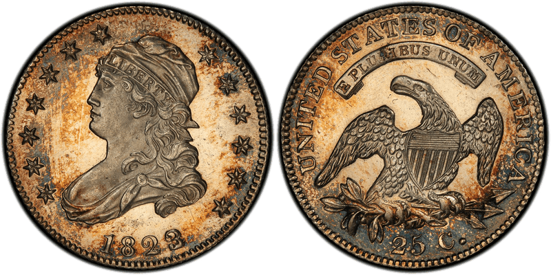1823 Capped Bust Quarter