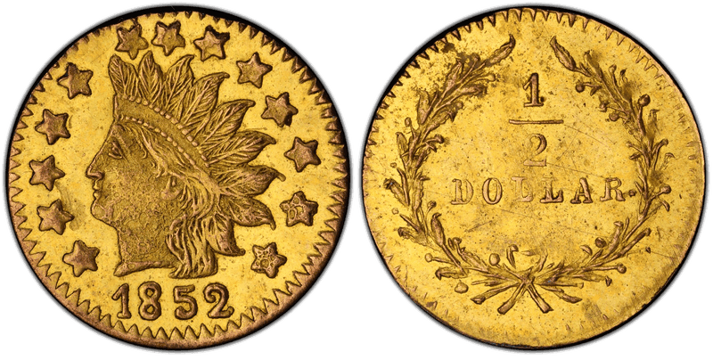 Half Dollar Round, Period 2 (BG-1000 to BG-1099)