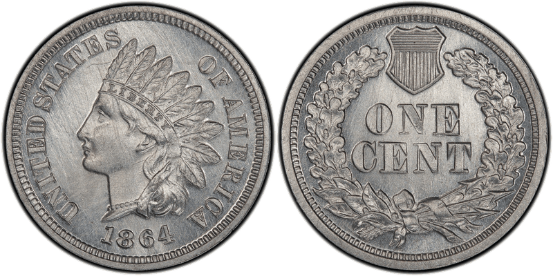 1864 Proof Cent Pattern - J-361