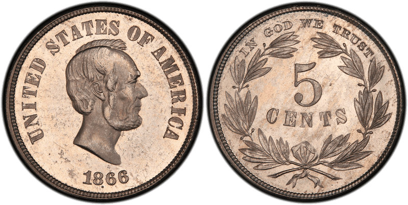 1866 Proof Nickel Pattern - J-486