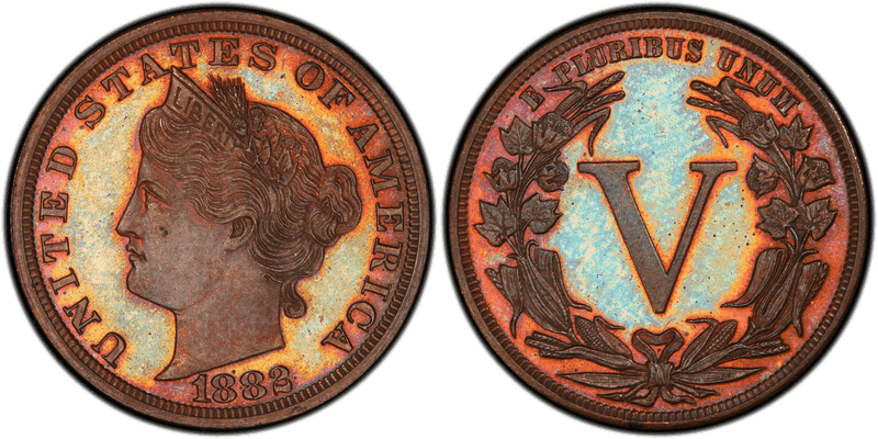 1882 Proof Nickel Pattern - J-1685