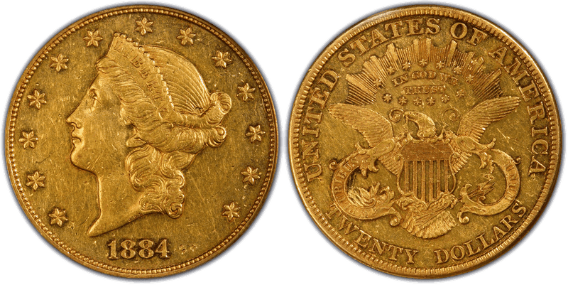 1884 Liberty Head Double Eagle