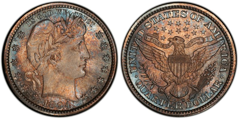 1894 (S) Barber Quarter