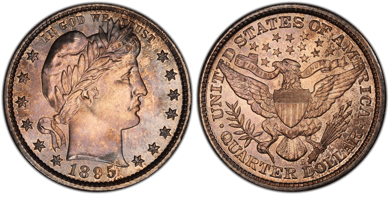 1895 (S) Barber Quarter