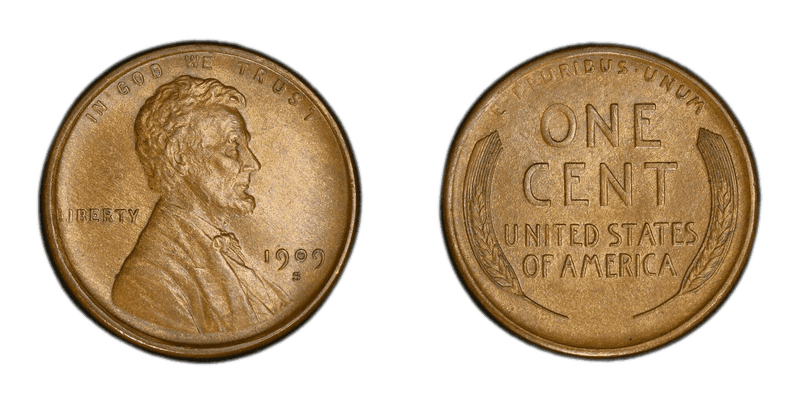 1909 (S) Lincoln Wheat Cent
