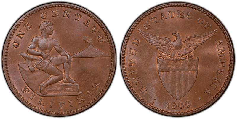 1909 Philippine Centavo