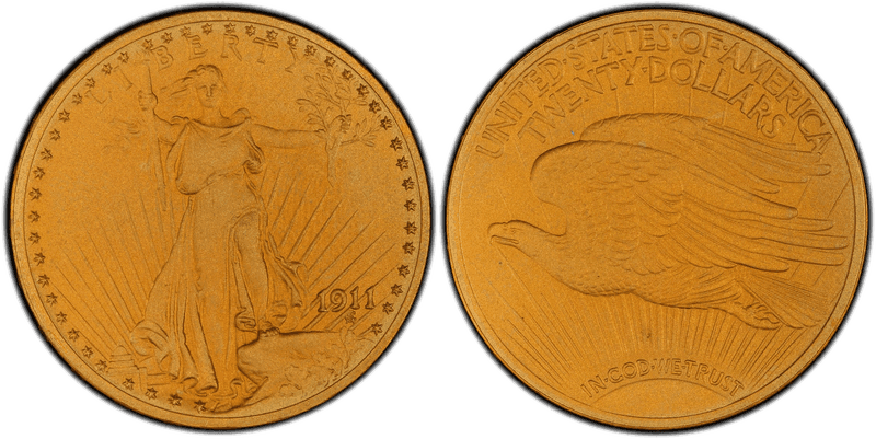 1911 Proof St. Gaudens Double Eagle