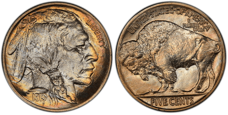 1913 Proof Buffalo Nickel - Type 2