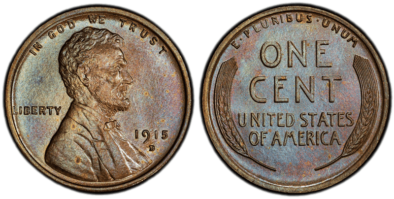 1915 Lincoln Wheat Cent