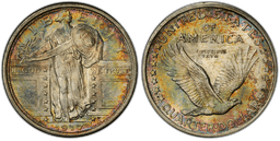 1917 Standing Liberty Quarter - Type 1