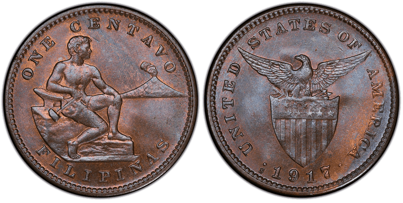 1917 Philippine Centavo
