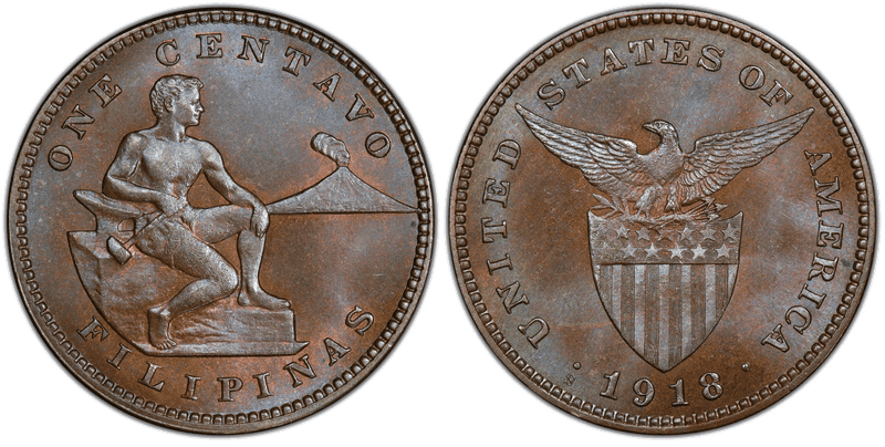 1918 Philippine Centavo