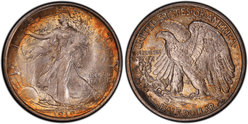 1919 Walking Liberty Half Dollar