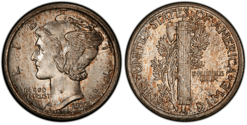 1923 (S) Mercury Dime