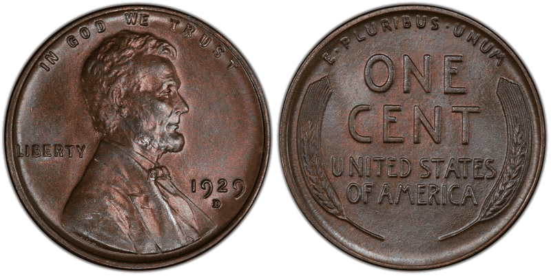 1929 Lincoln Wheat Cent