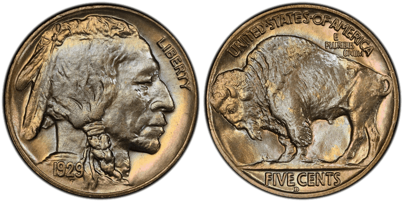 1929 Buffalo Nickel