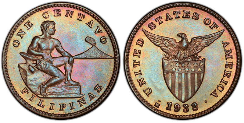 1932 Philippine Centavo