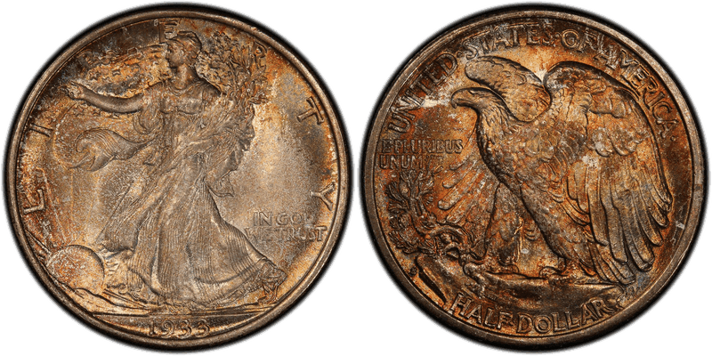 1933 Walking Liberty Half Dollar