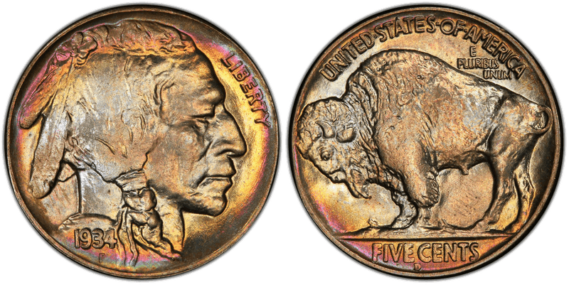 1934 Buffalo Nickel