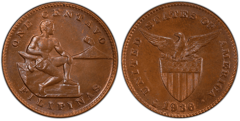 1936 Philippine Centavo
