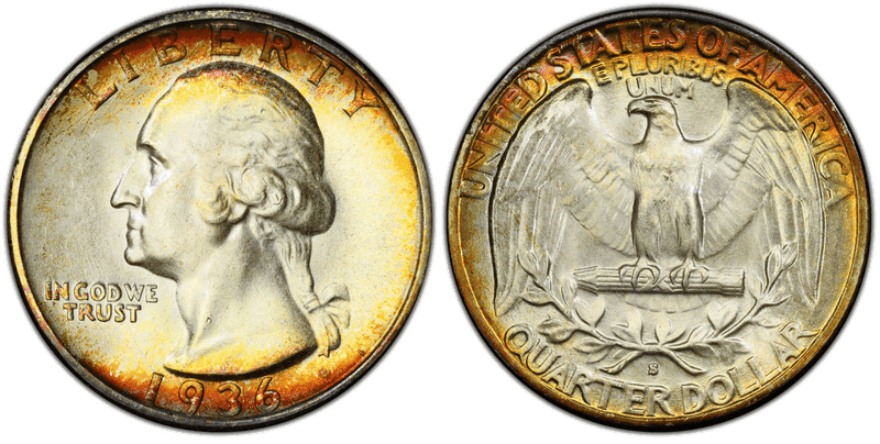 1936 (S) Washington Quarter