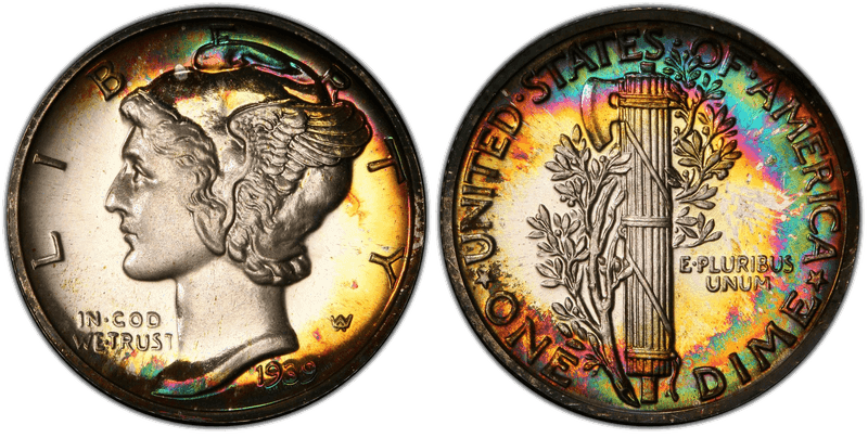 1939 Proof Mercury Dime