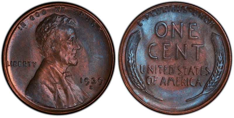 1939 (S) Lincoln Wheat Cent