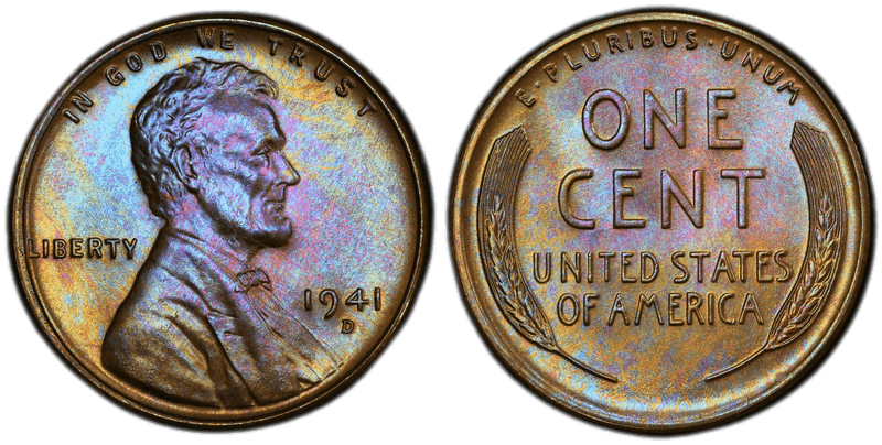1941 Lincoln Wheat Cent