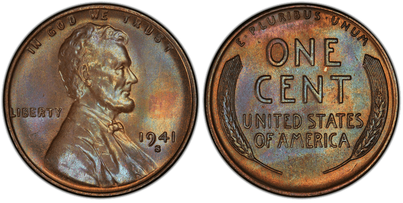 1941 (S) Lincoln Wheat Cent