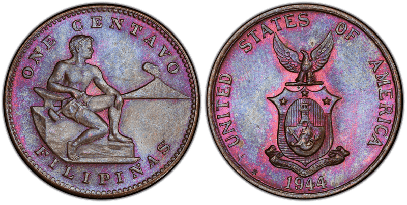 1944 Philippine Centavo