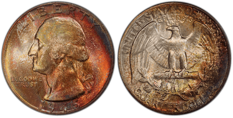 1945 Washington Quarter