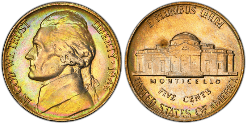 1946 Jefferson Nickel