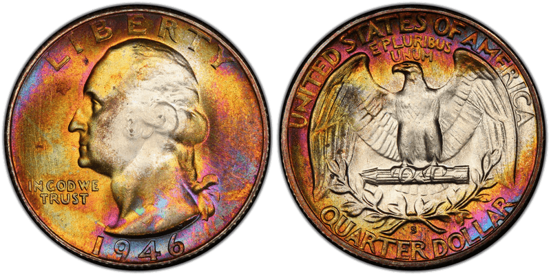 1946 (S) Washington Quarter