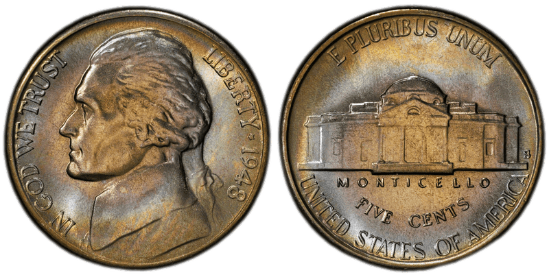1948 (S) Jefferson Nickel