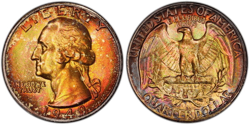 1949 Washington Quarter