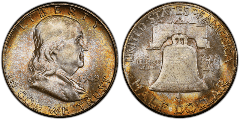 1949 (S) Franklin Half Dollar