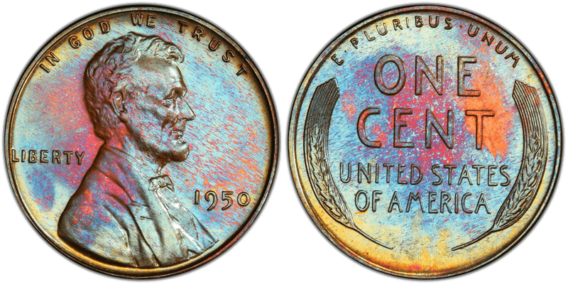 1950 Proof Lincoln Wheat Cent