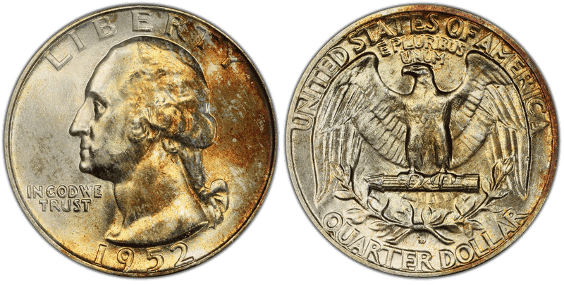 1952 Washington Quarter