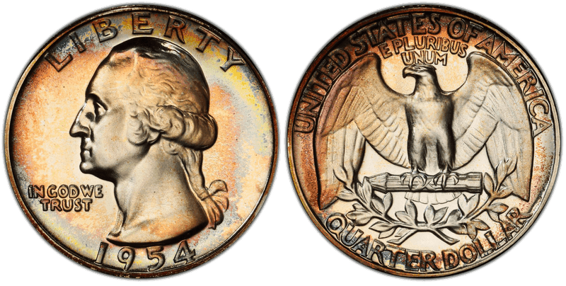 1954 Proof Washington Quarter