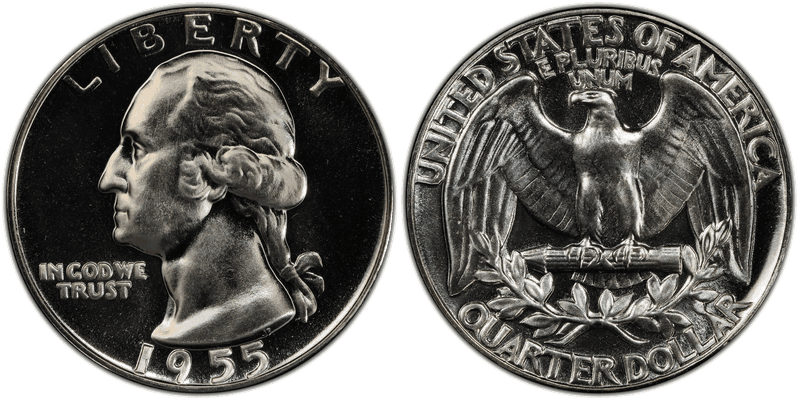 1955 Proof Washington Quarter