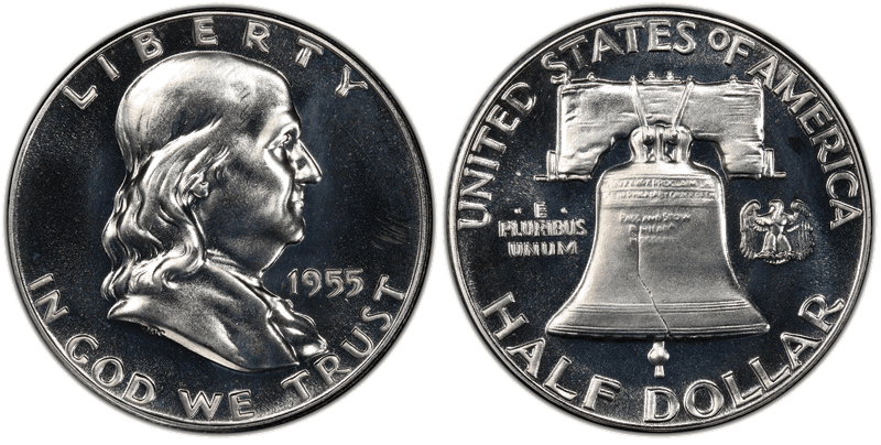 1955 Franklin Half Dollar