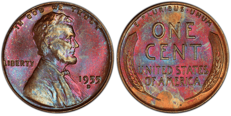 1955 Lincoln Wheat Cent